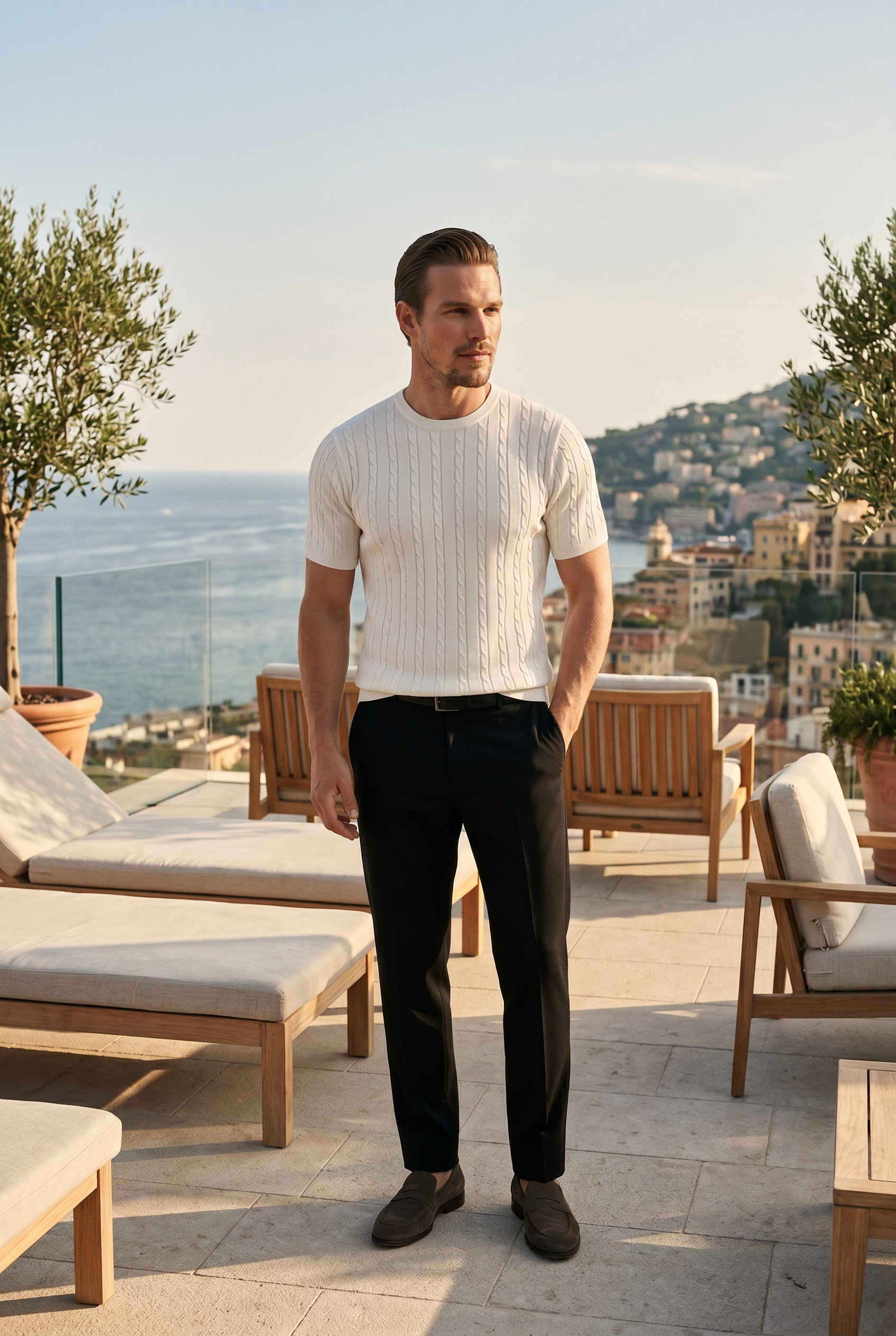 T-shirt en Maille Capri